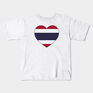 Heart - Thailand Kids T-Shirt